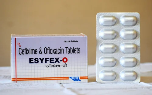 Cefixime And Ofloxacin Tablets - Medicine Grade, Tablets for Hospital and Clinic Use | Prescription Required