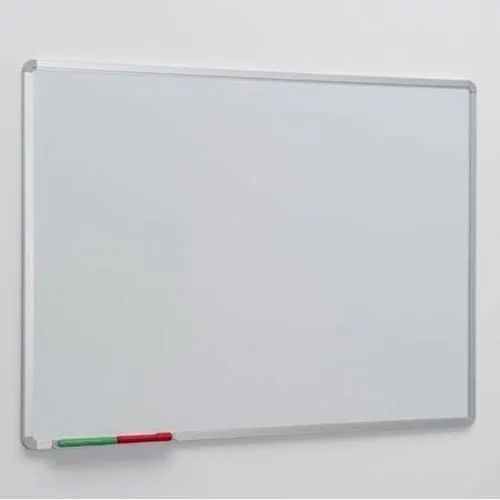 Ceramic Whiteboard - Customized Size Aluminium Frame Magnetic Surface | Ideal for School Office and Home Use