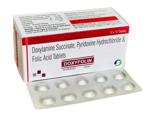 Doxycycline Pyridoxine And Folic Acid Tablets