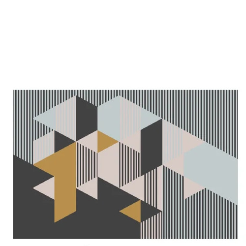 Ethan-1063835 Polyester Abstract Floor Mat