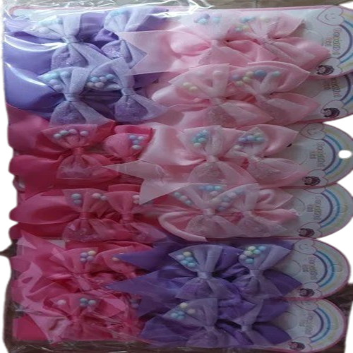 Hair Bow Clutcher - Plastic Material, Multisizes, Multicolor | Fancy Accessory for Women and Girls