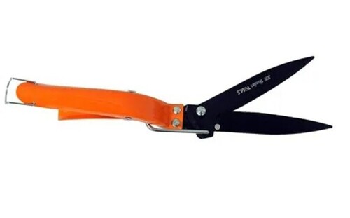 Hand Grass Shear - Steel Blades with Metal Body, 12" Length, 6" Blade for Effective Trimming, Corrosion Resistant Design