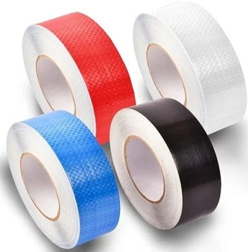 Hdpe Tape - 50m Length, 2 Inch Width | Multicolor Plain Design