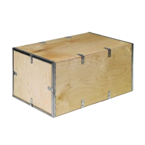 Industrial Plywood Box - 15 mm Thickness, 3x2x1.5 Feet Size | Termite & Moisture Resistant, Edible & Non-Edible Storage Solution