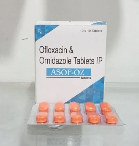 Ofloxacin And Ornidazole Tablets IP - Medicine Grade, Prescription Required, For Hospital and Clinic Use