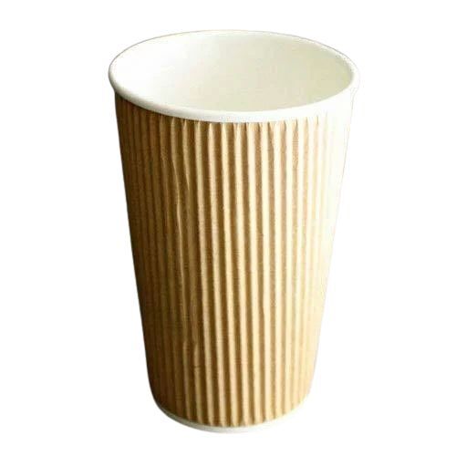 Paper Tea Cup - 100 Pieces, Brown Color, Oil-Resistant, Biodegradable, Recyclable, Smooth Surface, Compact Design, Food Safe, High Design for Events and Parties