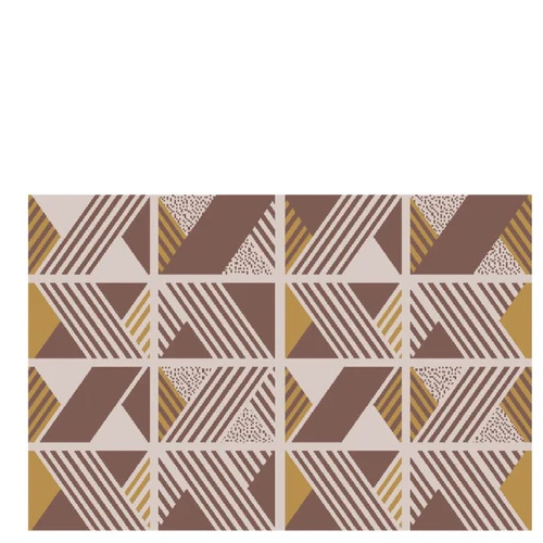Rectangle Polyester Printed Floor Mat