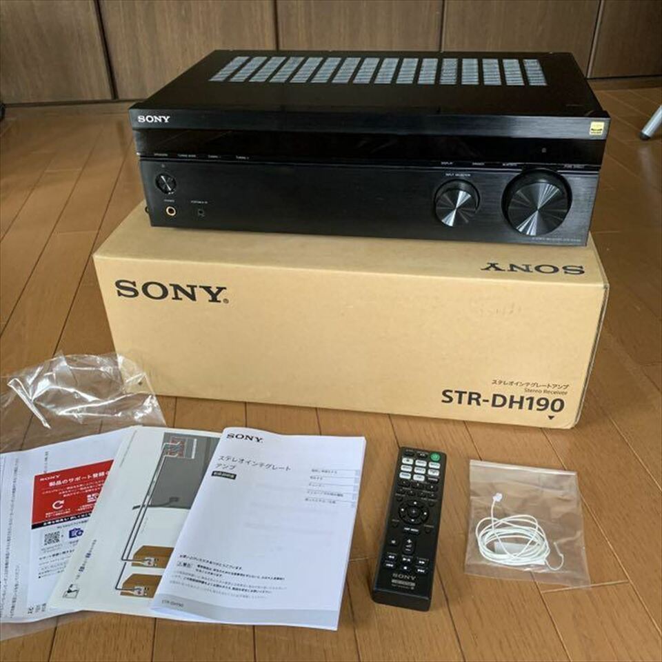 SONY Stereo Amplifier STR-DH190 Bluetooth Phono Input Correspondence