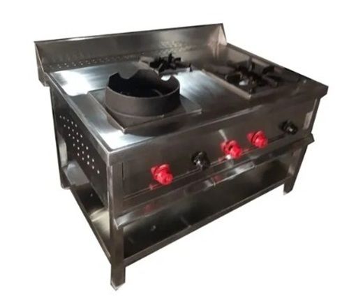 Steel Two Burner Range