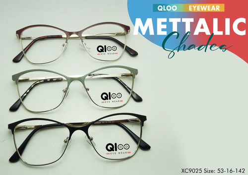 Trending Metallic Eyewear Frames - Metal Frames, Lightweight Design, Bold Square, Timeless Round, Sleek Aviator, Sculpted Cat-Eye | Durable Construction, Stylish Selection