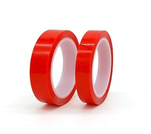 Vhb Tap - Plain Red Tape, 2 Inch Width, 10 m Length | Suitable for All Sizes, Versatile and Easy to Use