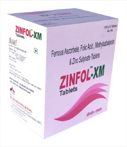 Zinfol- XM Tablets