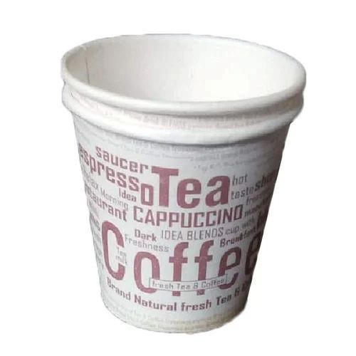 100ml Paper Coffee Cup - Paper Material, Multicolor Design | Lightweight, Smooth Finish, Customizable Print, Single-Use, Odor-Free