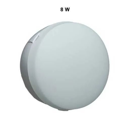 Ocean Surface - 8w Recessed Round Led Light, Ceramic Material, Slim Profile Design, Energy Efficient, Soft Glow Illumination, Long Lifespan Options In Cool, Warm, And Neutral Colors