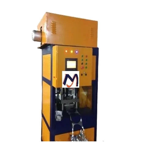 Aluminium Foil Container Making Machine - Single Phase Electric Motor, Yellow, 4000W Power | Strong Built, Excellent Performance, Automatic Operation, 100 Capacity