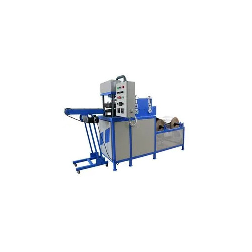 Automatic Paper Dish Machine - 50 Capacity, Mild Steel Material, Multicolor Finish | Single Phase, 220 Voltage, Powder Coated Design