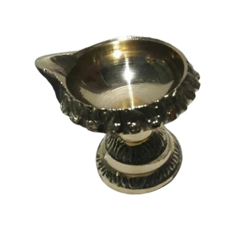 Brass Kuber Deep - 2-3 mm Thickness, 99% Purity | Intricate Kubera Design, Durable Rust-Resistant Material for Festive Rituals