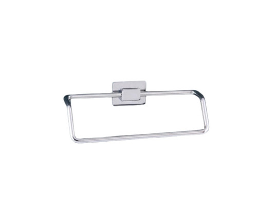 Chrome Finish Towel Ring