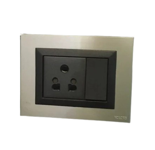 Electrical Switches - Polycarbonate, Standard Size | Gray & Black Color, 10 Ampere, 240 Volt, Shock & Heat Resistant, Easy to Install