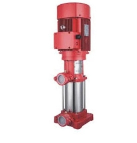 Fire Pump - Metal, Red Color, 7.5 HP Power Rating, 900 LPM Discharge, 70 Meters Head | Industrial Fire Fighting Solution