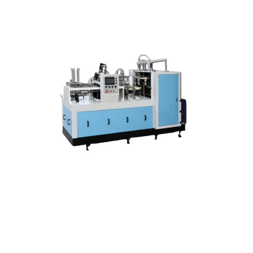 Fully Automatic High Speed Paper Cup Machine - Mild Steel, 14 Inch Size, 50 Hz Frequency | Multicolor, 3000 Plates/Hour Capacity, 5000 Power