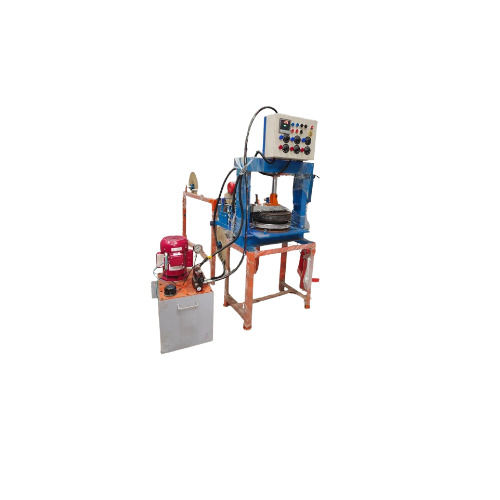 Fully Automatic Paper Thali Making Machine - Color: Multicolor