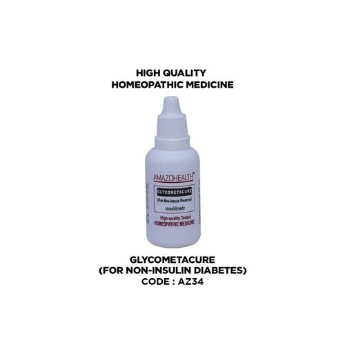 Glycometacure - Medicine Grade Biochemic Homeopathic Medicine For Diabetes | 100% Safe, No Side Effects, Personal Prescription Required