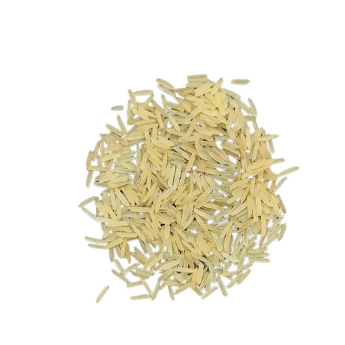 Golden Sella Basmati Rice - Organic Dried Long Grain Variety | Hard Texture, Golden Color, 12-Month Shelf Life