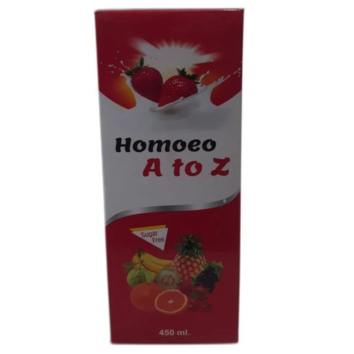 Homoeo A To Z Syrup - Medicine Grade, Personal Prescription Required | 100% Safe, No Side Effects, Biochemic Homeopathy