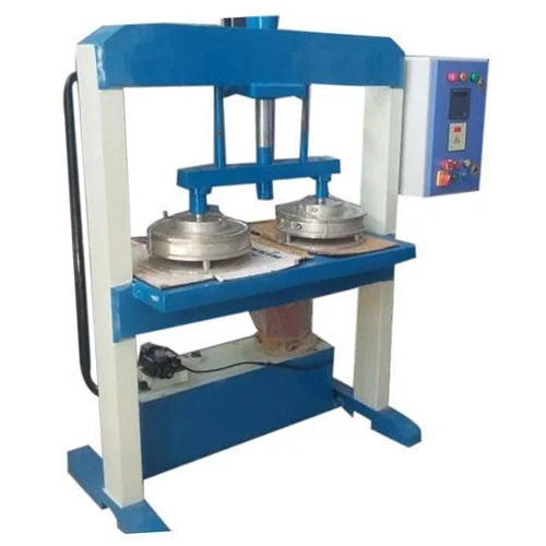 Hydraulic Paper Plate Machine - 2000 Plates/Hr Capacity, 2HP Power, Paperboard Material | Strong Build, Hassle Free Operation, Excellent Performance