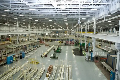 Industrial Fabrication Shed - Steel Structure | High Strength, Corrosion Resistant, Versatile Use for Industrial Warehouse Applications