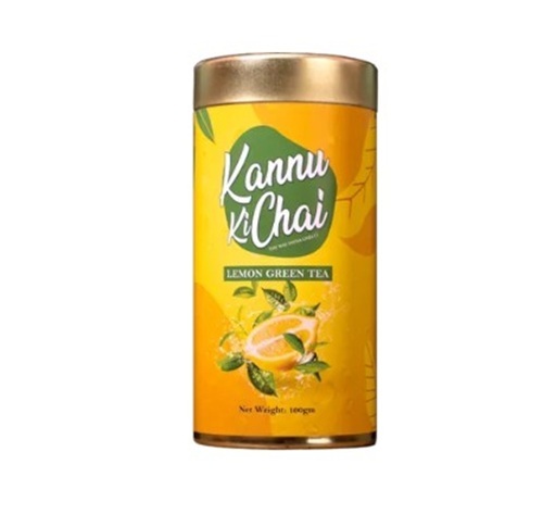 Lemon Green Tea - 100gm Pack Size | FSSAI Certified, Grade A Quality, Refreshing Flavor