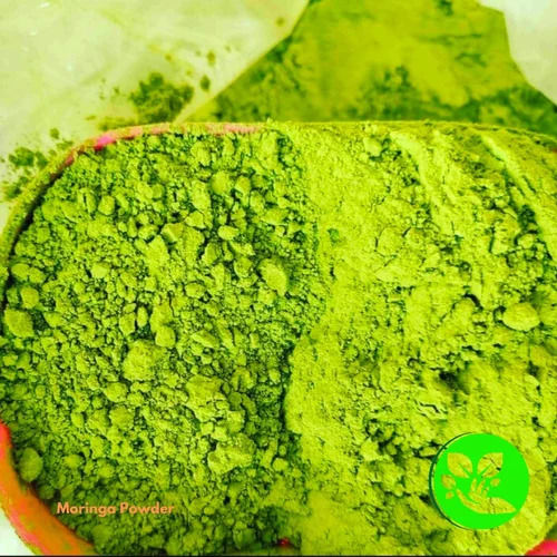 Moringa Leaf Powder - Dried Organic Herbal Powder, Highly Pure with Nutrient-Rich Ingredients