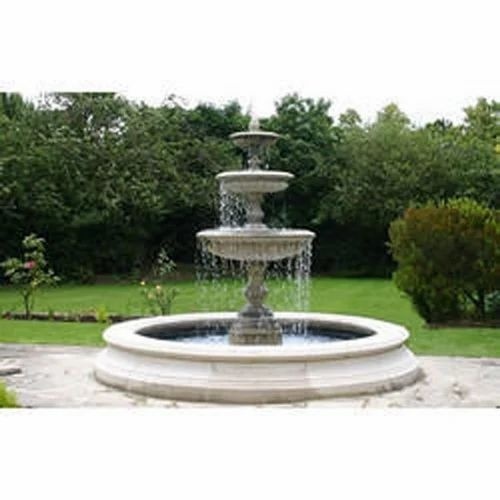 Outdoor Sandstone Water Fountain