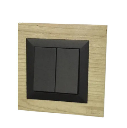 Polycarbonate Switch - Standard Size, Black & Beige | High Strength, Shock & Heat Resistance, Easy to Install, 10 Ampere, 240 Volt, 50 Hz