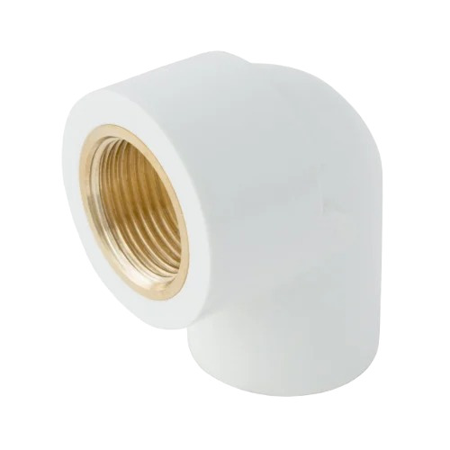 Upvc Brass Elbow - 3 Inch Premium Grade Fitting | Optimum Quality, White Color, 1.0 MPa Working Pressure, Thickness 2