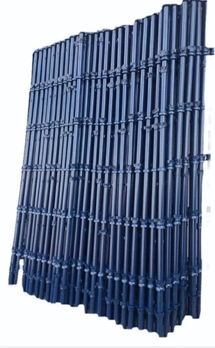Vertical Scaffolding Cuplock - Mild Steel, Dark Blue Color Galvanized Finish, Hot Rolled Technique | Ideal For Building Structure Applications