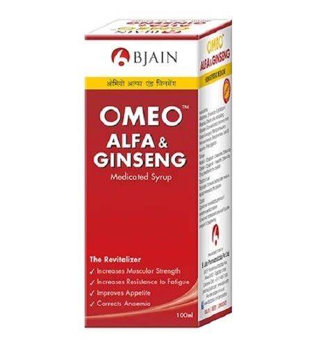 Alfa Ginseng Homeopathic Syrup