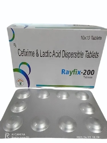 Cefixime Lactic Acid Dispersible Tablets