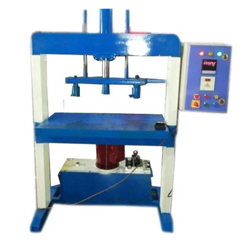 Fully Automatic Paper Plate Making Machine - 14 Inch Plate Size, 5000 Plates/Hour Capacity, 2 HP Motor, Multicolor Finished | Made of Mild Steel, Single Phase, 1 Year Warranty