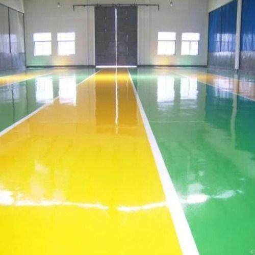 Industrial Epoxy Flooring Work - Color: Multiple