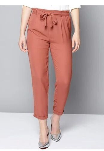 Ladies Slab Belt Pant