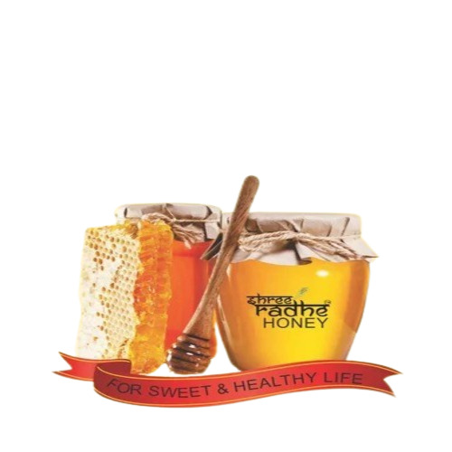 Natural Pure Honey - Liquid Form, Sweet Flavor | Food Grade, 12 Months Shelf Life, Suitable for Personal and Food Applications in Bottle