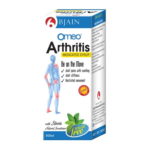 Omeo Arthritis Homeopathic Syrup (Sugar Free)
