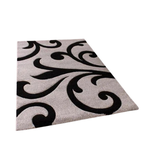 Hand Tufted Woolen Carpet - Rectangle Shape, Multicolor Printed Design | Stain Resistant, Anti-slip, Customized Sizes And Colors