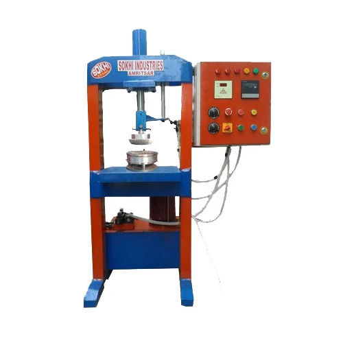 Semi Automatic Hydraulic Paper Plate Making Machine