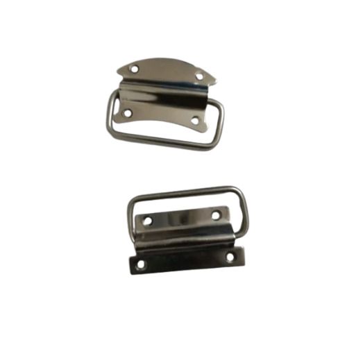 Stainless Steel Pull Handle - Polished Finish, Rust Free Design | Rectangular Shape for Cabinet Fitting Usage