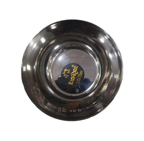 Stainless Steel Bowl - 200ml Polished Silver Finish Corrosion and Rust Resistant for Easy Serving and Cooking