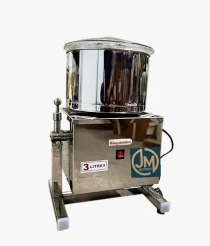 Tilting Wet Grinder - Stainless Steel, Semi-automatic Design | High Efficiency, Ideal For Domestic Use