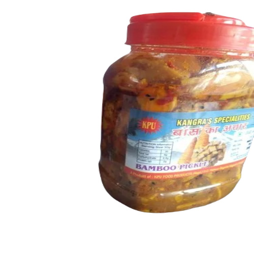 Bamboo Pickles - Spicy Organic Bamboo Pieces, Tasty and Salty Flavor, Oil-Preserved Delight